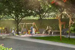 Kid's Play Area at Kalpataru Elitus